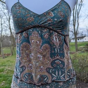 Cute Central Park West silk fairy tank top cami